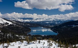 Donner Lake As Seen From Donner Pass Donner Lake As Seen From Donner Pass
