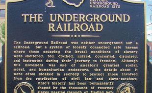 The Underground Railroad Marker The Underground Railroad Marker