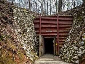 Reed Gold Mine Shaft Entrance