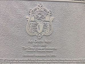 An Gorta Mor Plaque